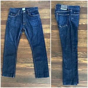 Missioni & Jean Machine Button Fly, Straight Leg Denim Jeans - unisex - sz 28